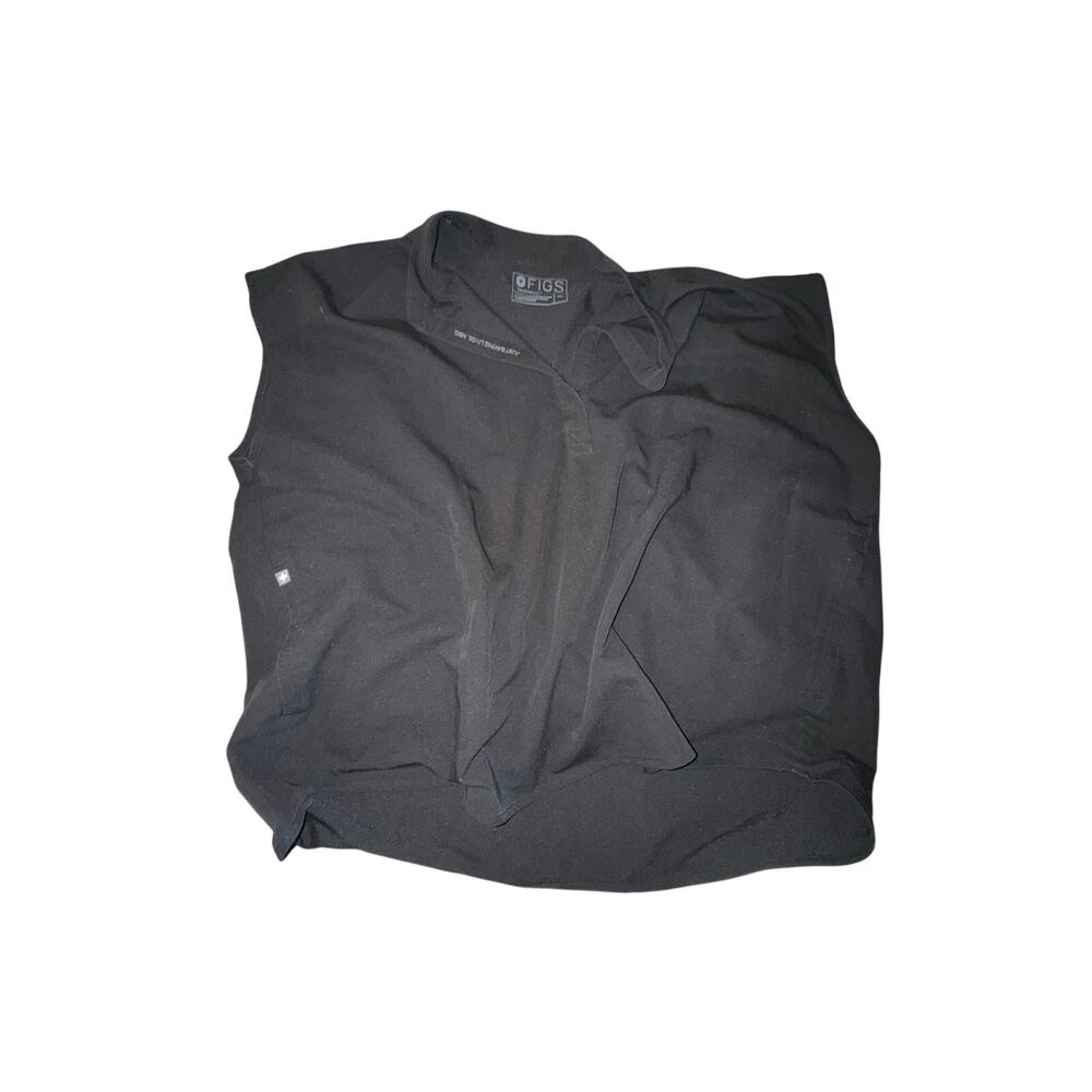 FIGS Technical Collection Black Cargo Scrub Pants Size XXL Stretch Medical